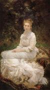 Marie Bracquemond La Dame en blanc china oil painting reproduction